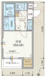 ワコーレヴィータ神田町の物件間取画像